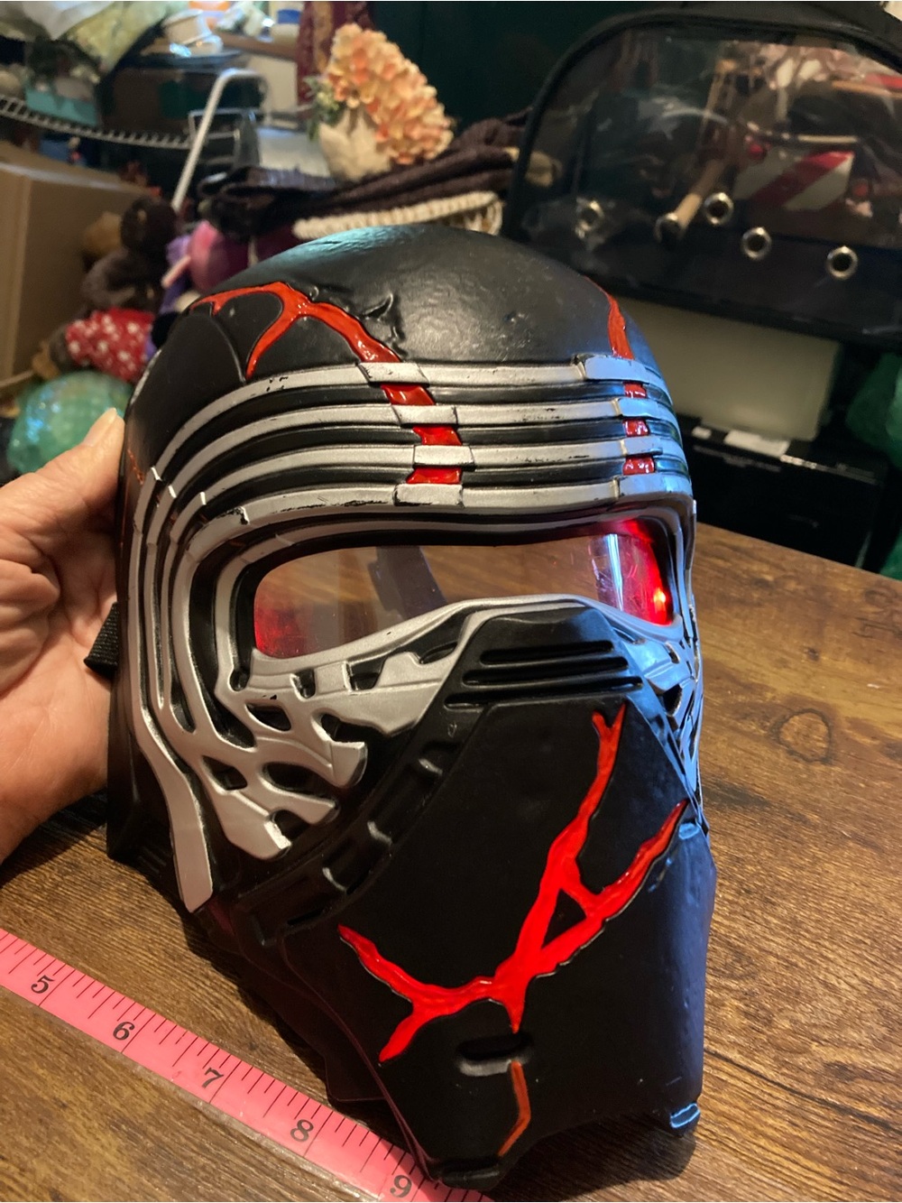 Disney Black and Red Kylo Ren Inspired VR/AR Face Mask - Picture 5 of 10